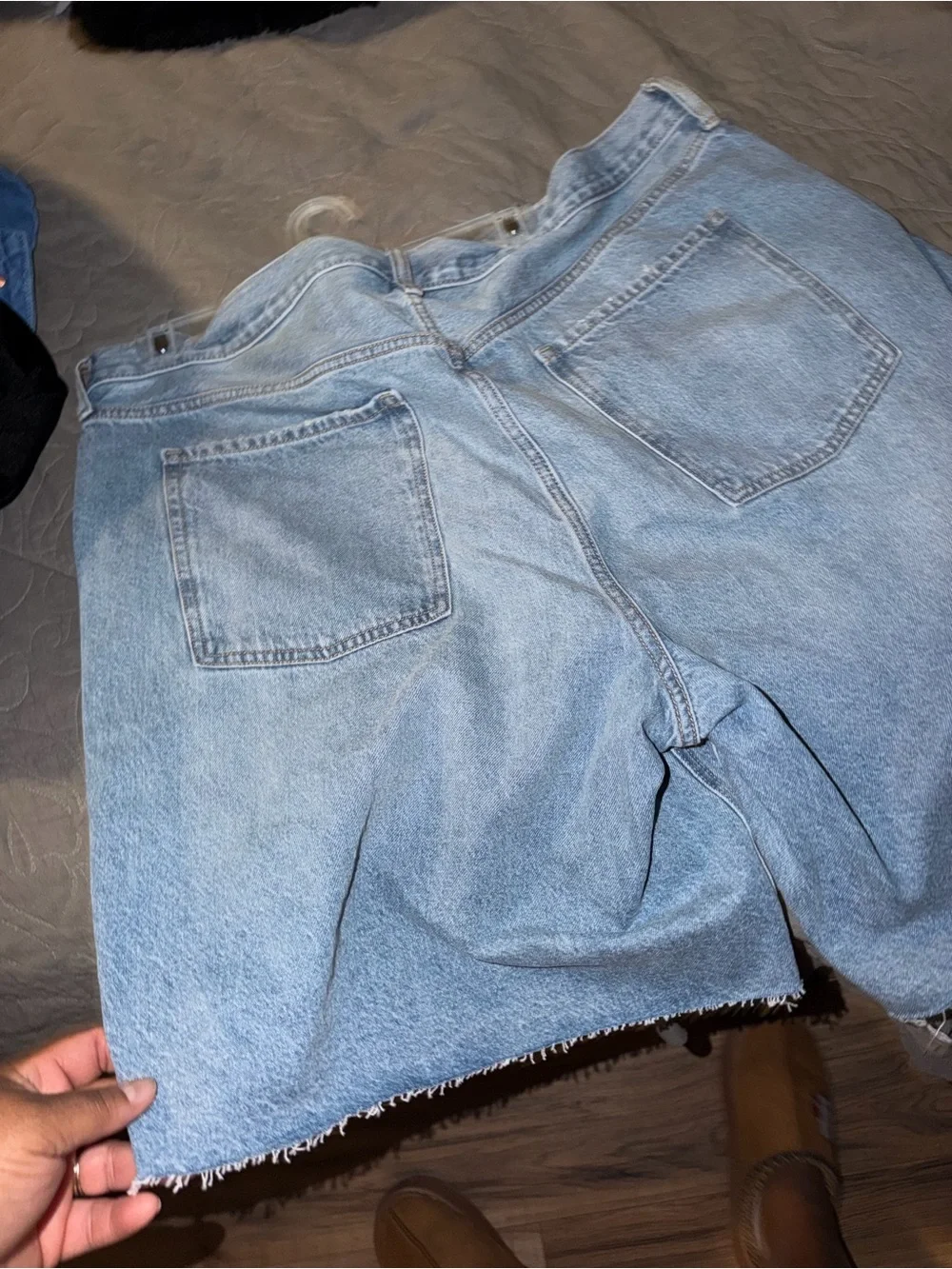Old Navy Light Blue Baggy Jeans Shorts